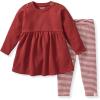 imageBurts Bees Baby babygirls Top and Pant Set Tunic and Leggings Bundle 100 Organic CottonBrick Thermal
