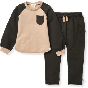 imageBurts Bees Baby babyboys Shirt and Pant Set Top ampamp Bottom Outfit Bundle 100 Organic CottonGinger Reglan Set