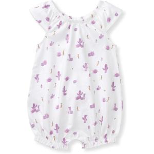 imageBurts Bees Baby babygirls Bubble Romper 100 Organic Cotton Onepiece Bubble Shortall and Layette Set Girl OutfitDesert Life