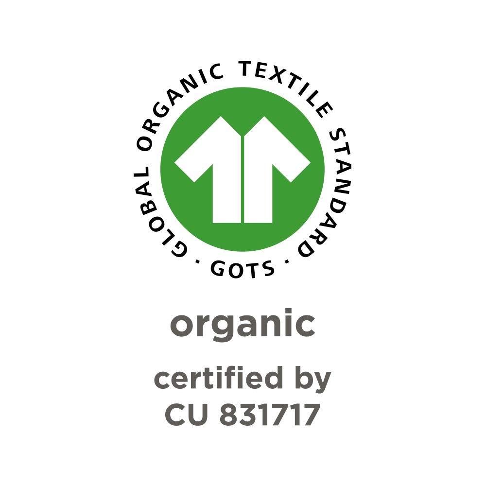 imageBurts Bees Baby  Changing Pad Cover 100 Organic Jersey Cotton Changing Pad Liner for Standard 16 x 32 Inch Changing MatsHeather Grey Stripe