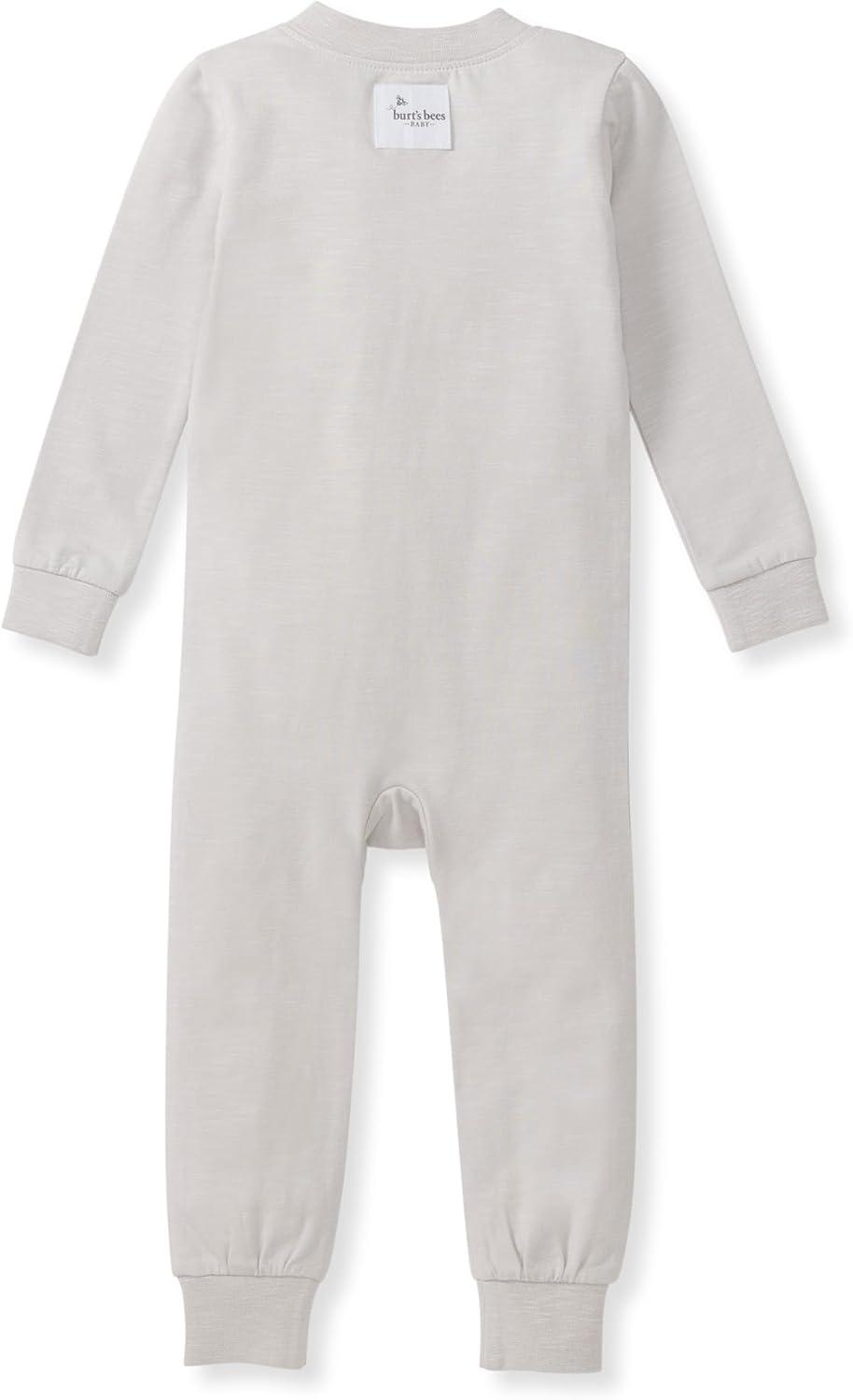 imageBurts Bees Baby unisexbaby Honeysoft Pajamas Footless Onepiece Zipup Pj Soft Organic Cotton ampamp Lyocell BlendFeather