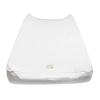 imageBurts Bees Baby  Changing Pad Cover 100 Organic Jersey Cotton Changing Pad Liner for Standard 16 x 32 Inch Changing MatsCloud White