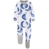imageBurts Bees Baby babygirls Zipup Footed Sleeper Pj ampamp Set of Bibs Gift Bundle 100 Organic CottonHello Moon