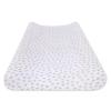 imageBurts Bees Baby  Changing Pad Cover 100 Organic Jersey Cotton Changing Pad Liner for Standard 16 x 32 Inch Changing MatsHeather Grey Honeybee
