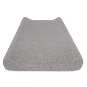 imageBurts Bees Baby  Changing Pad Cover 100 Organic Jersey Cotton Changing Pad Liner for Standard 16 x 32 Inch Changing MatsHeather Grey