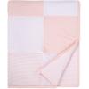 imageBurts Bees Baby Infant Reversible Quilt Blanket Jersey Knit Soft 100 Organic Cotton Blankets with 100 Polyester Fill for Warm Padding Size 37 x 46 Inch