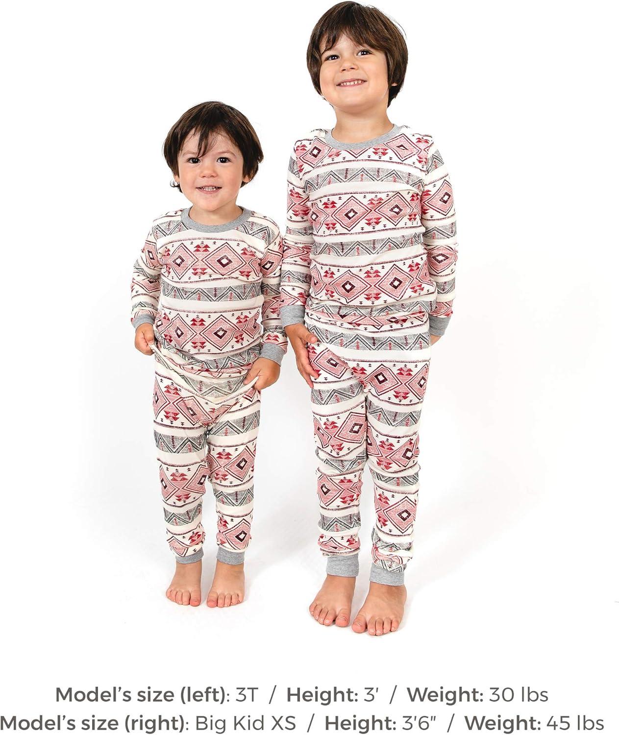 imageBurts Bees Baby and Family Matching Holiday Organic Cotton PajamasAspen Cabin