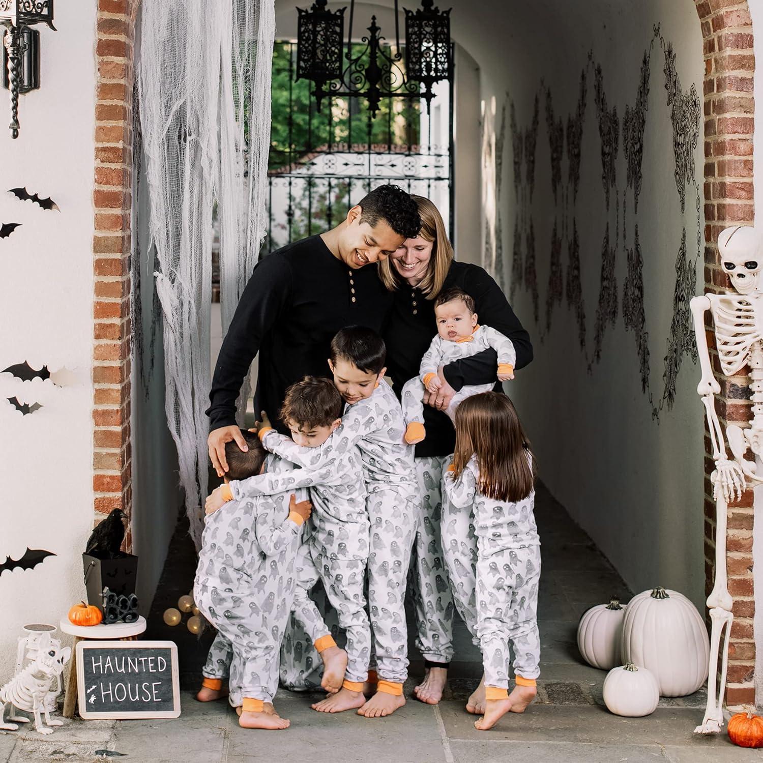 imageBurts Bees Baby and Family Matching Holiday Organic Cotton PajamasGhosties  Goblins