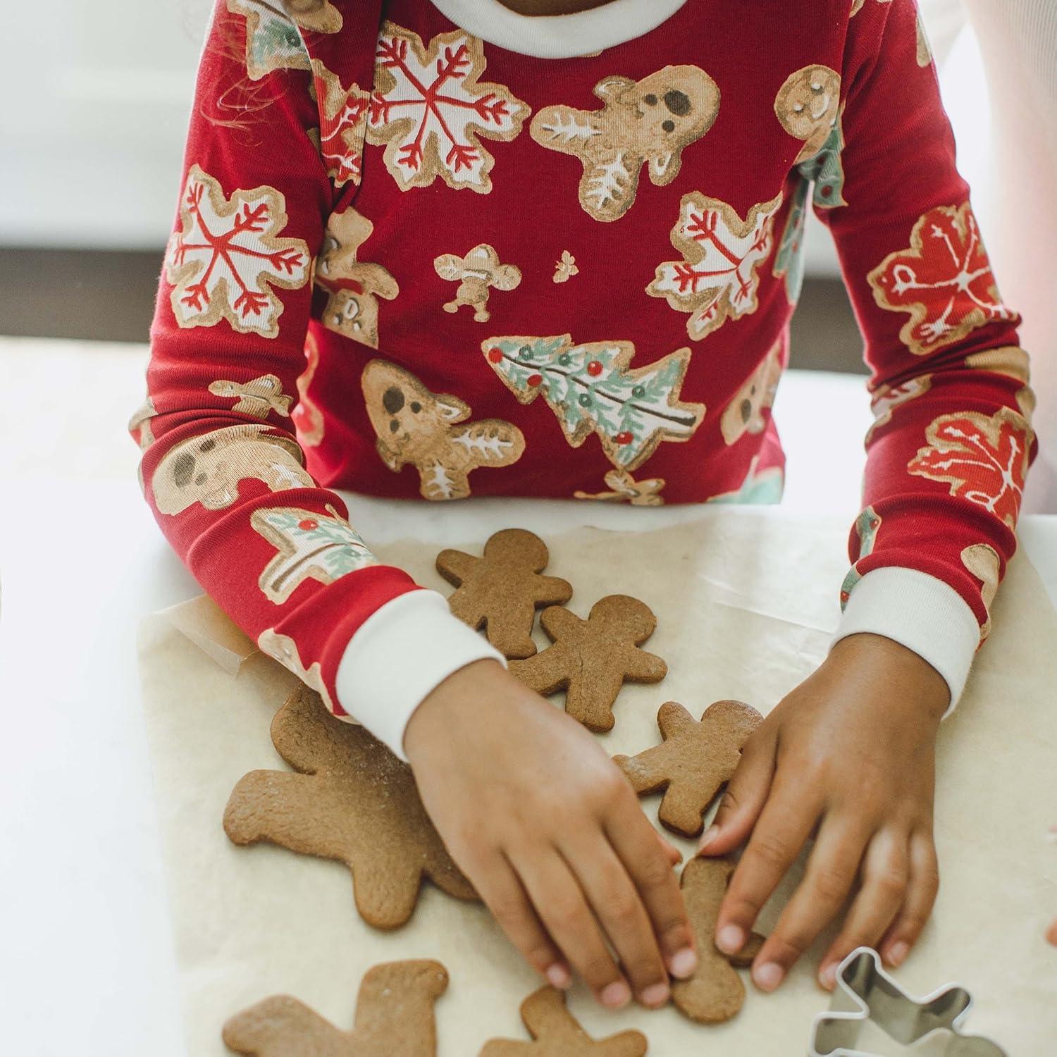 imageBurts Bees Baby and Family Matching Holiday Organic Cotton PajamasGingerbread Bake