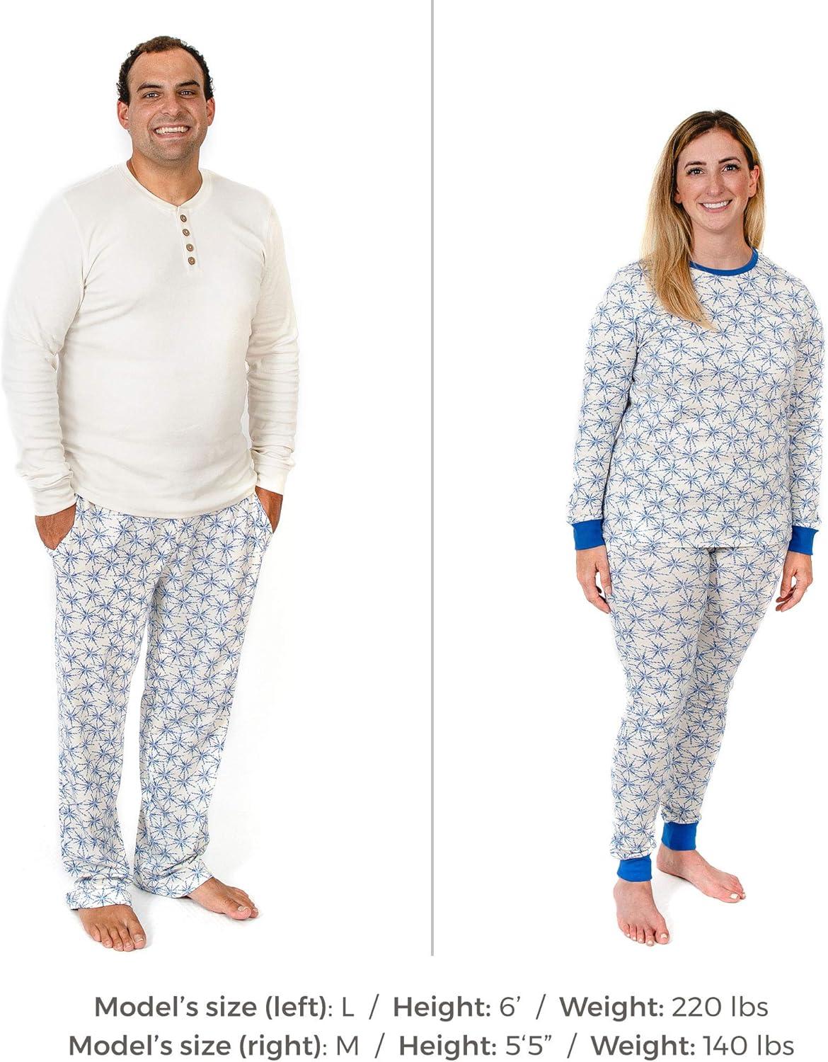 imageBurts Bees Baby and Family Matching Holiday Organic Cotton PajamasIcy Snowflakes