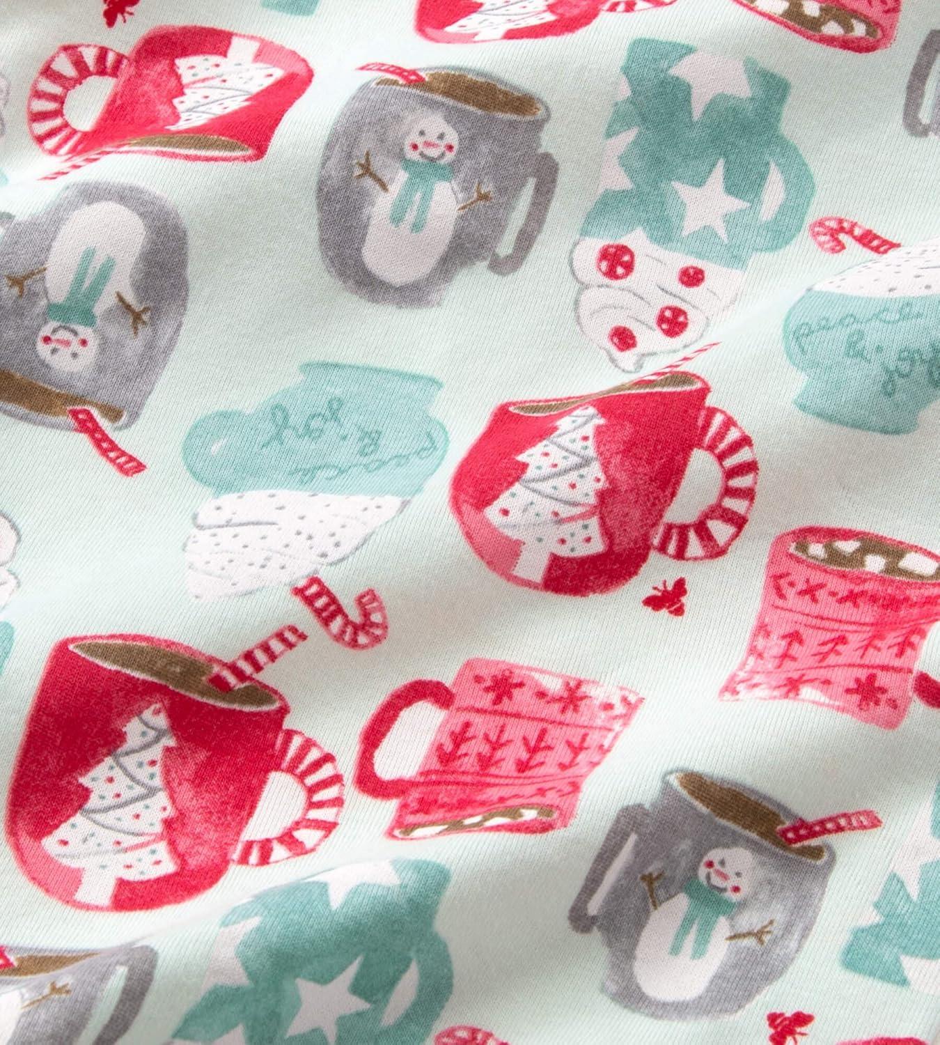 imageBurts Bees Baby and Family Matching Holiday Organic Cotton PajamasMugs of Happiness