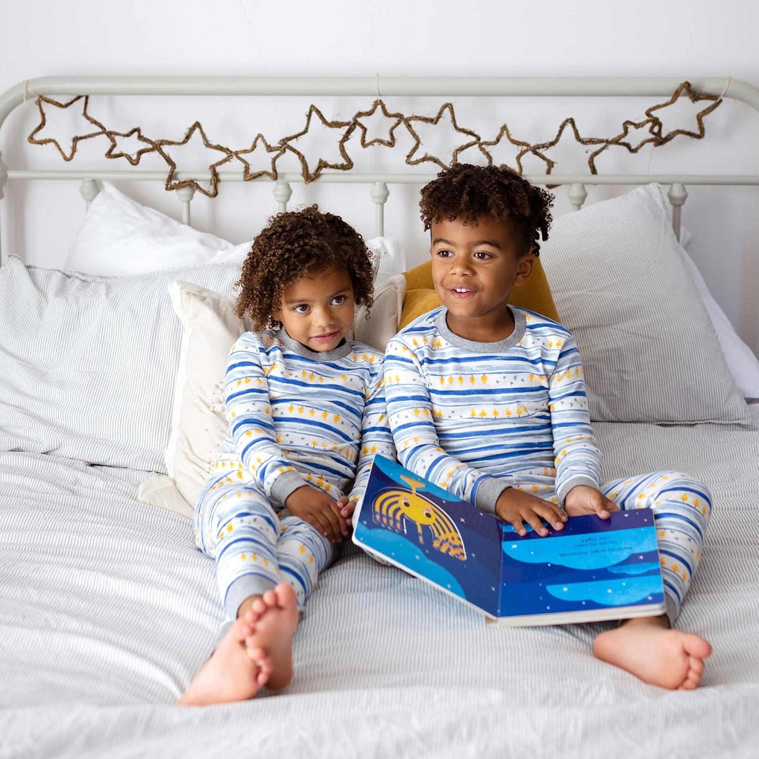 imageBurts Bees Baby and Family Matching Holiday Organic Cotton PajamasNight Lights