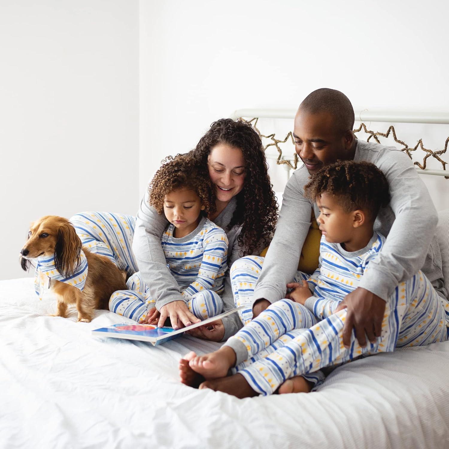 imageBurts Bees Baby and Family Matching Holiday Organic Cotton PajamasNight Lights