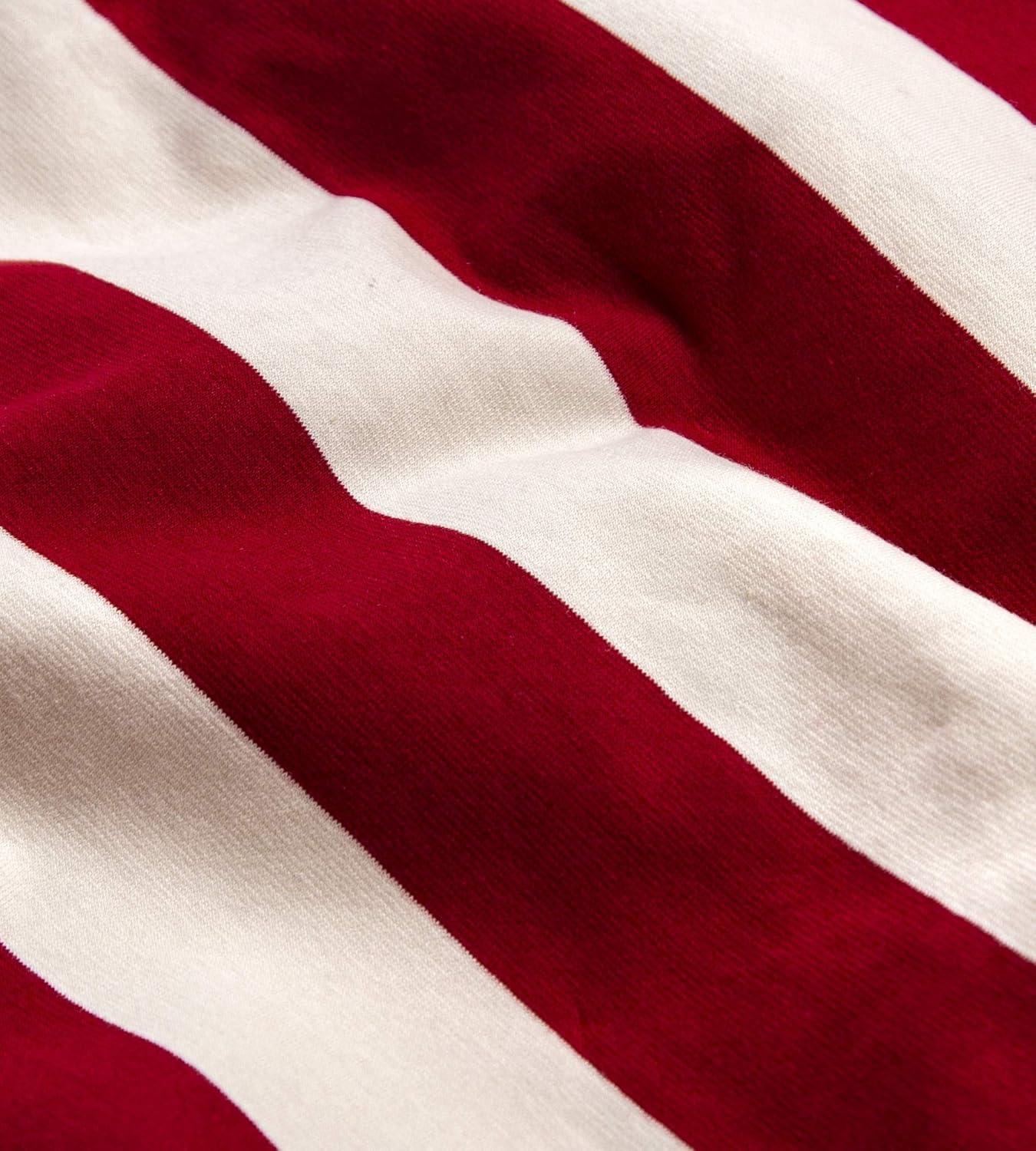 imageBurts Bees Baby and Family Matching Holiday Organic Cotton PajamasRugby Stripe