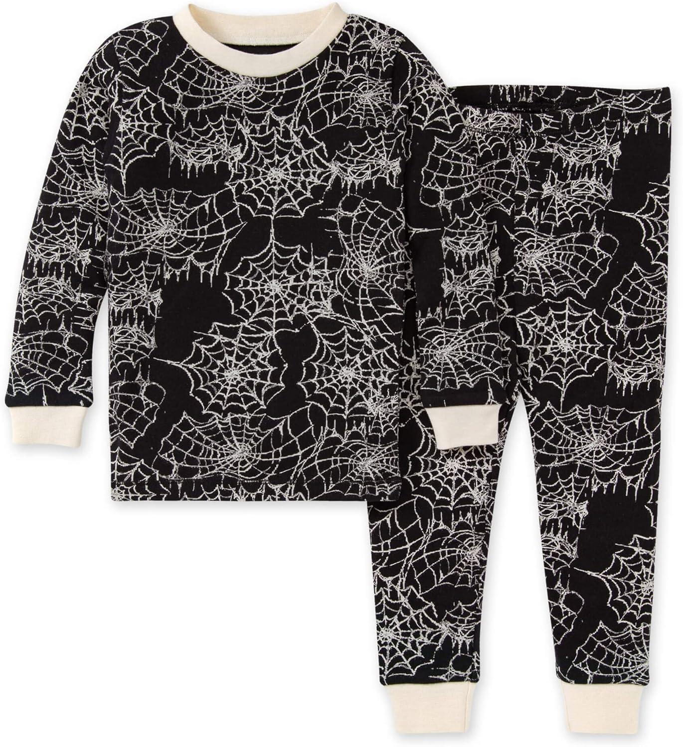 imageBurts Bees Baby and Family Matching Holiday Organic Cotton PajamasSpider Webs