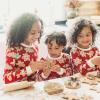 imageBurts Bees Baby and Family Matching Holiday Organic Cotton PajamasGingerbread Bake