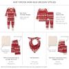 imageBurts Bees Baby and Family Matching Holiday Organic Cotton PajamasHot Cocoa Fair Isle