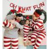 imageBurts Bees Baby and Family Matching Holiday Organic Cotton PajamasRugby Stripe