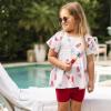 imageBurts Bees Baby babygirls Top and Shorts Set Tunic and Shorts Bundle 100 Organic CottonCloud