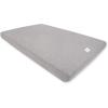 imageBurts Bees Baby  Fitted Mini Crib Sheet for Portable Playard or Travel Crib 100 Organic CottonHeather Grey