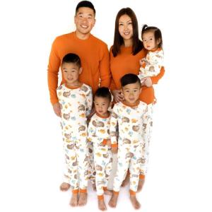 imageBurts Bees Baby and Family Matching Holiday Organic Cotton PajamasTurkey Time