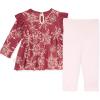 imageBurts Bees Baby Baby Girls Top and Pant Set Tunic and Leggings Bundle 100 Organic CottonVintage Painted Blizzard