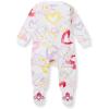 imageBurts Bees Baby Girls Organic Cotton Sleep and Play Footed PajamasBee Mine
