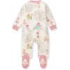 imageBurts Bees Baby Girls Organic Cotton Sleep and Play Footed PajamasFall Carnival