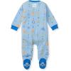 imageBurts Bees Baby Girls Organic Cotton Sleep and Play Footed PajamasHanukkah Joy