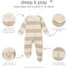 imageBurts Bees Baby Girls Organic Cotton Sleep and Play Footed PajamasTea Time