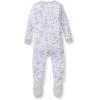 imageBurts Bees Baby Baby Girls Sleeper Pajamas 100 Organic Cotton Onepiece PJs Diagonal Zip Up Jumpsuit Snug Fit FootieKyoto