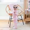 imageBurts Bees Baby Baby Girls Sleeper Pajamas 100 Organic Cotton Onepiece PJs Diagonal Zip Up Jumpsuit Snug Fit FootiePink Rugby Stripe