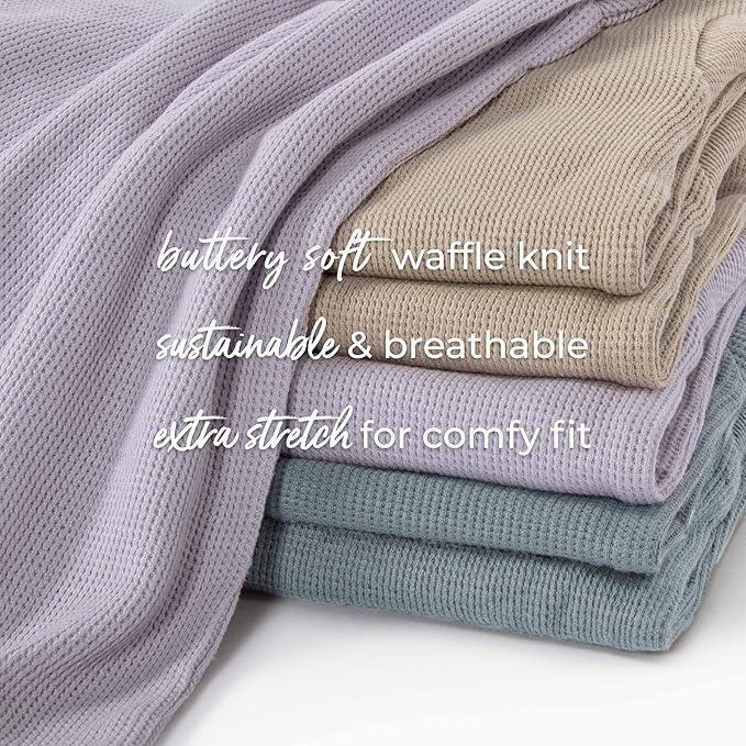 imageBurts Bees Baby babyboys Honeysoft Pajamas Tee and Pant 2piece Pj Set Soft Organic Cotton ampamp Lyocell BlendMuted Blue