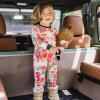 imageBurts Bees Baby Baby Family Jammies Matching Holiday Organic Cotton PajamasAll Wrapped Up