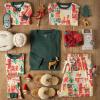 imageBurts Bees Baby Baby Family Jammies Matching Holiday Organic Cotton PajamasAll Wrapped Up