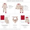 imageBurts Bees Baby Baby Family Jammies Matching Holiday Organic Cotton PajamasGuide My Sleigh