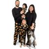 imageBurts Bees Baby Baby Family Jammies Matching Holiday Organic Cotton PajamasMidnight Pumpkins