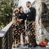 imageBurts Bees Baby Baby Family Jammies Matching Holiday Organic Cotton PajamasMidnight Pumpkins