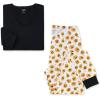imageBurts Bees Baby Baby Family Jammies Matching Holiday Organic Cotton PajamasPumpkin Carving