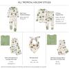 imageBurts Bees Baby Baby Family Jammies Matching Holiday Organic Cotton PajamasTropical Holiday