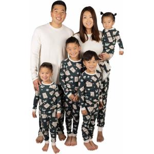 imageBurts Bees Baby Baby Family Jammies Matching Holiday Organic Cotton PajamasLetters to Santa