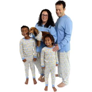 imageBurts Bees Baby Baby Family Jammies Matching Holiday Organic Cotton PajamasLight the Menorah