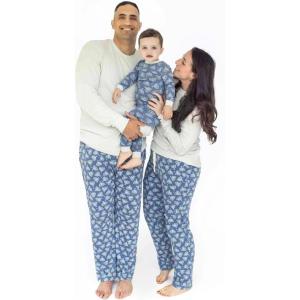 imageBurts Bees Baby Baby Family Jammies Matching Holiday Organic Cotton PajamasMenorah