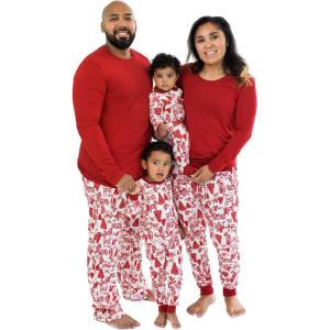 imageBurts Bees Baby Baby Family Jammies Matching Holiday Organic Cotton PajamasWoodland Winter