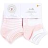 imageBurts Bees Baby Baby Girls Ankle Socks with NonSlip Grips 6PackPink Blossom Multi