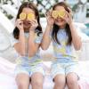imageBurts Bees Baby babygirls Pajamas Short Sleeve Tee and Shorts 2piece Pj Set 100 Organic CottonLemon Tiles