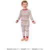 imageBurts Bees Baby Girls Pajamas 2Piece Long Sleeve Tee and Pants Organic Cotton PJ SetDashing Deer Fair Isle