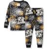 imageBurts Bees Baby Girls Pajamas 2Piece Long Sleeve Tee and Pants Organic Cotton PJ SetHappy New Year