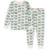 imageBurts Bees Baby Girls Pajamas 2Piece Long Sleeve Tee and Pants Organic Cotton PJ SetButterfly Chart