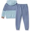 imageBurts Bees Baby Baby Boys Hoodie and Pant Set Top amp Bottom Outfit Bundle 100 Organic CottonFlint Blue